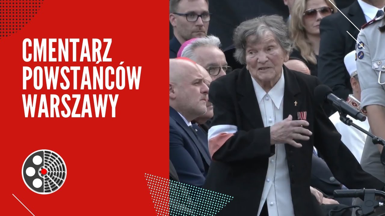 Uroczystości na Cmentarzu Powstańców Warszawy