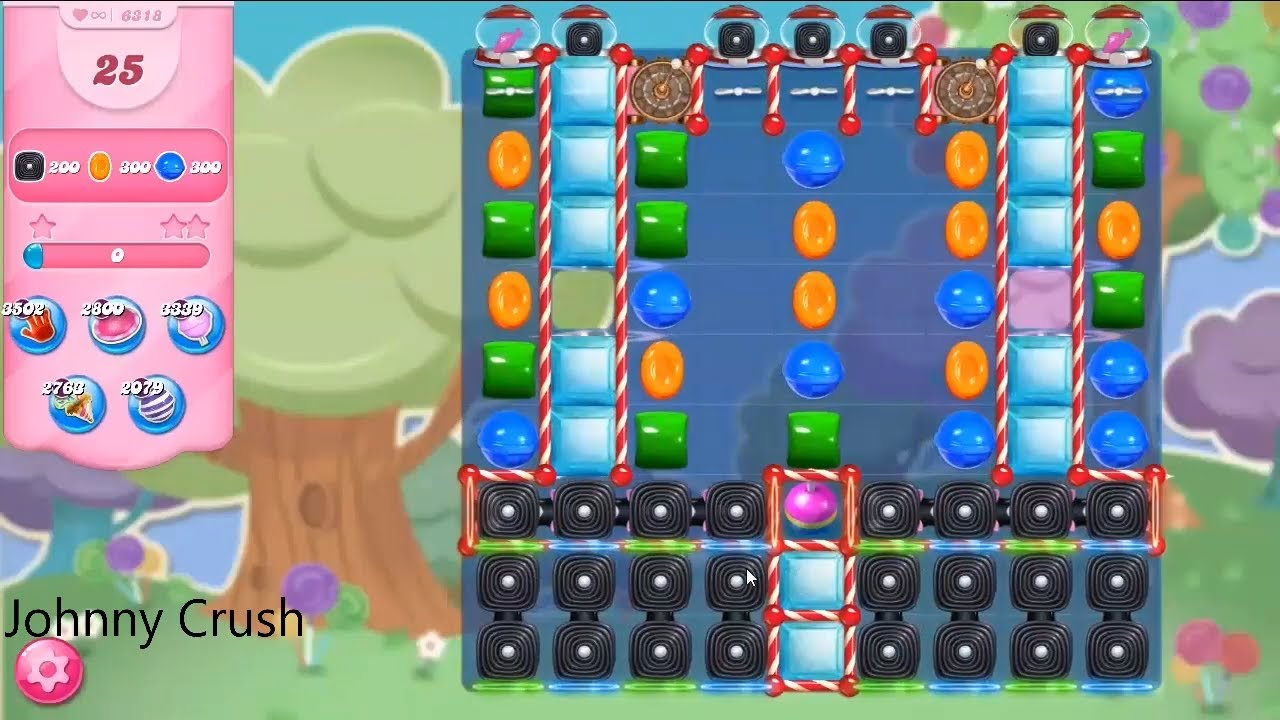 Candy Crush Saga LEVEL 6318 NO BOOSTERS