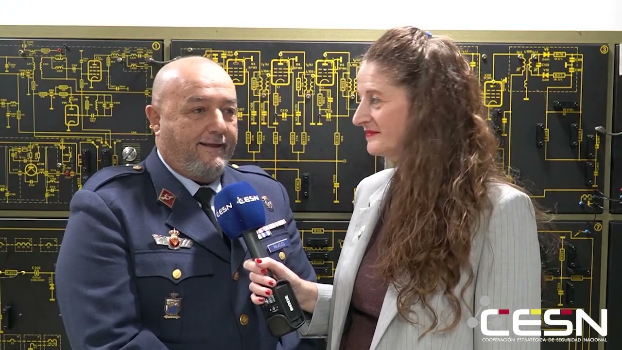 Teniente  Coronel Miguel Ángel Palacios CESN Seguridad Nacional Defensa   Spain