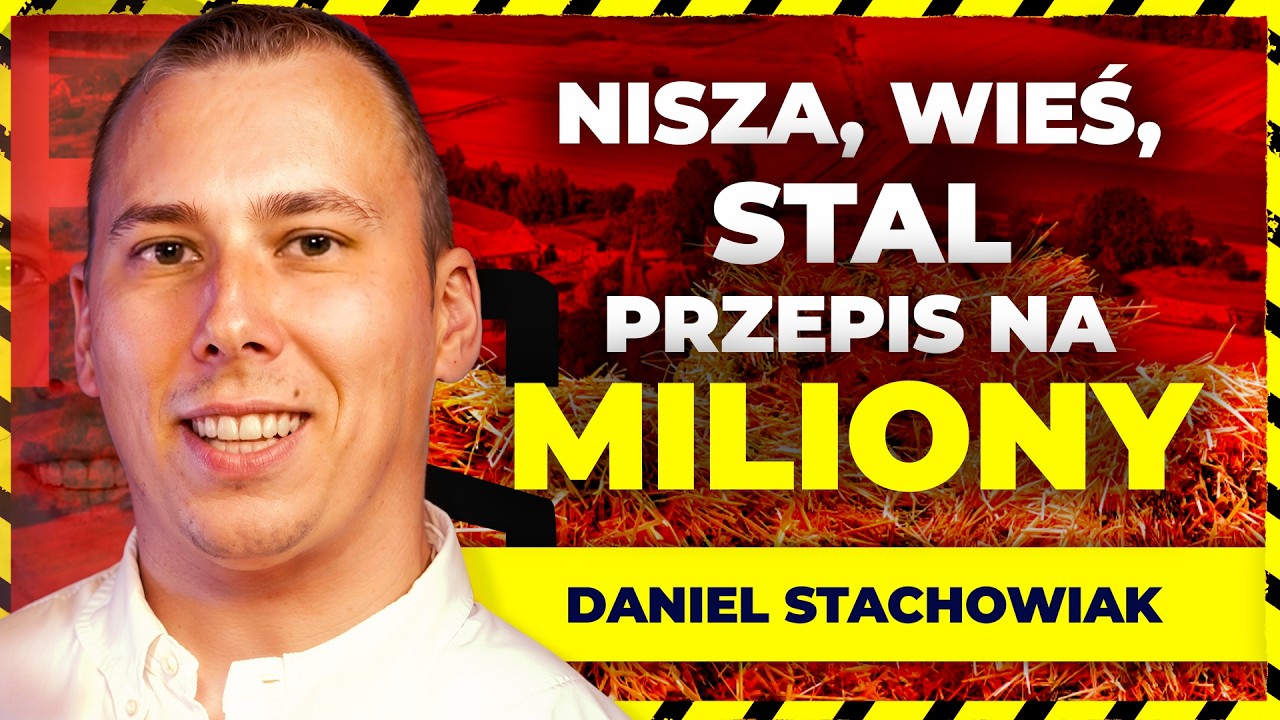 NISZOWY BIZNES NA WSI: Daniel Stachowiak buduje imperium?