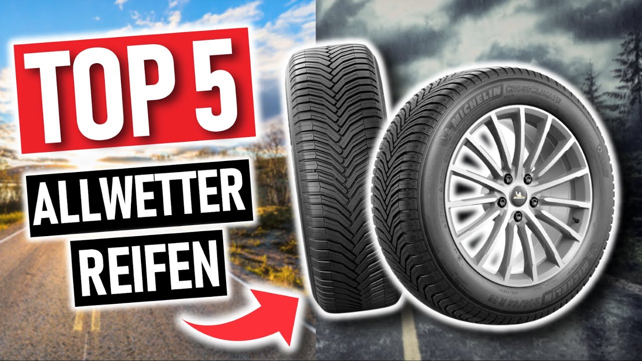 Die besten ALLWETTER REIFEN 2026 Vergleich | Top 5 Ganzjahresreifen Vergleich