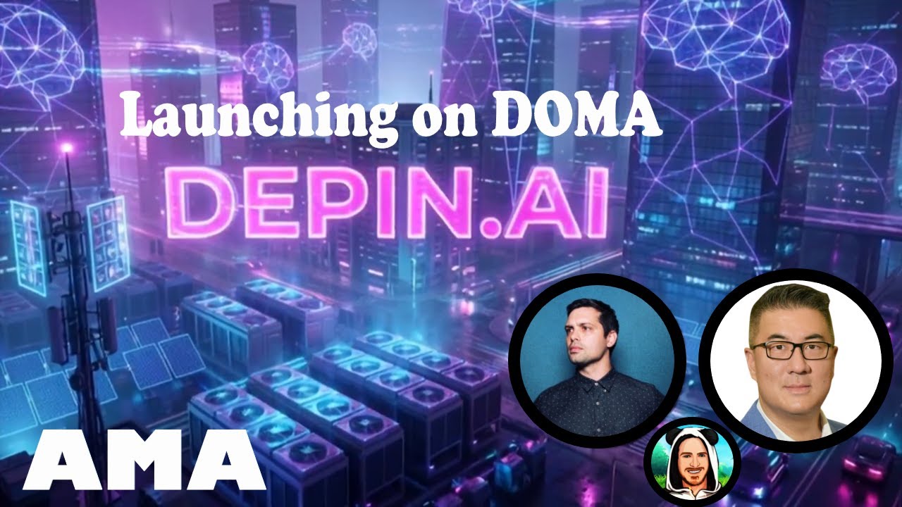 Trading Domains Like Tokens: The DEPIN.AI Launch - AMA