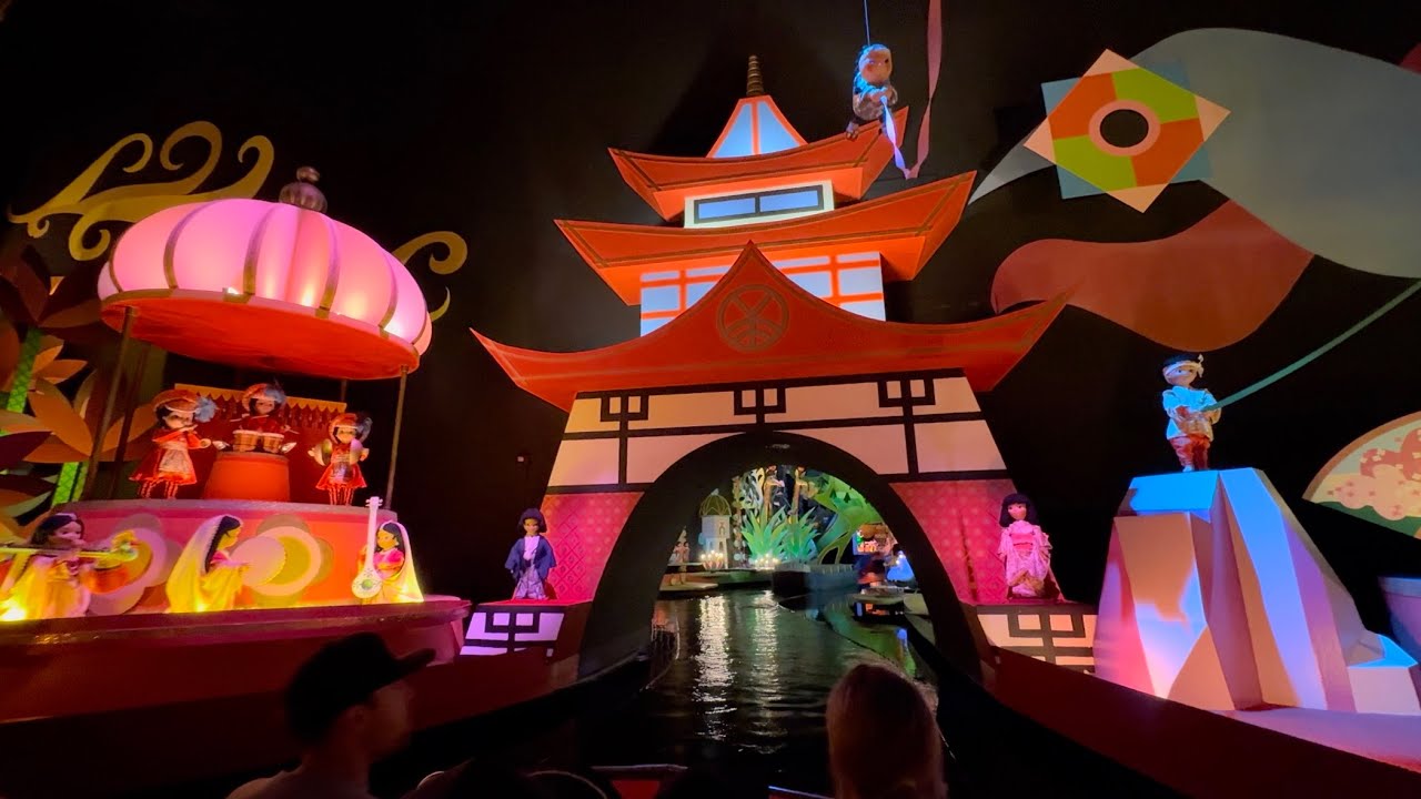 🏰4K Disney World☞ It’s a Small World | Magic Kingdom | イッツ・ア・スモール・ワールド