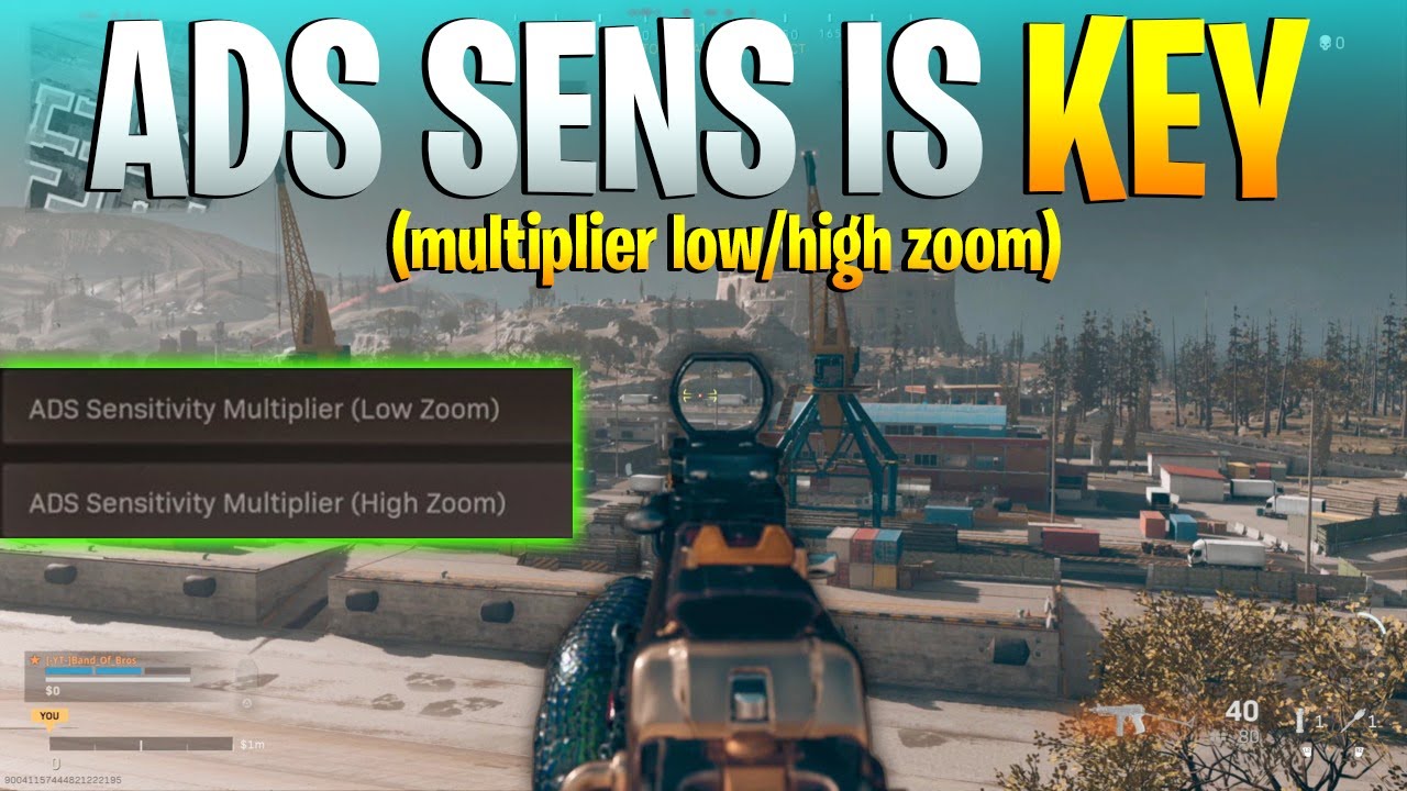 The Wrong *ADS SENS* is KILLING Your ACCURACY 😱 WARZONE
