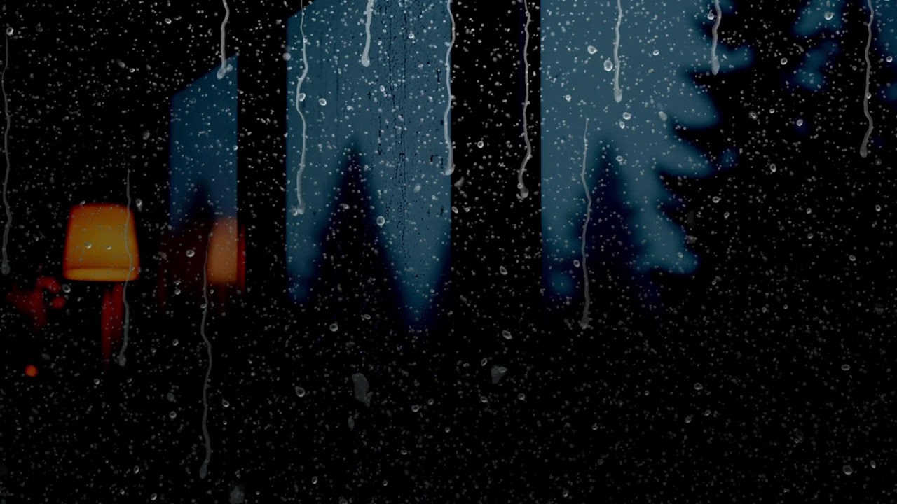 Peaceful Rainstorm with Gentle Thunder BLACK SCREEN | Sleep Relaxation Dark Screen Audio