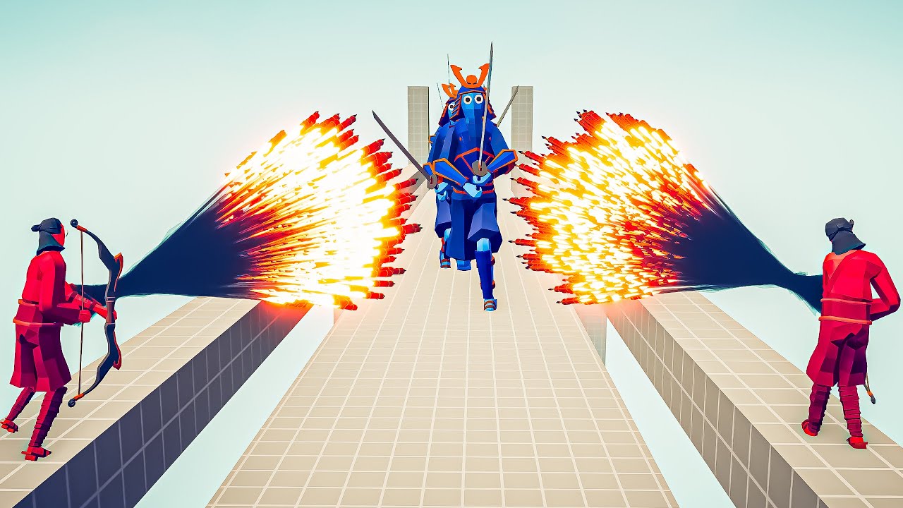DUO ROCKET ARCHER vs UNITS - Totally Accurate Battle Simulator TABS