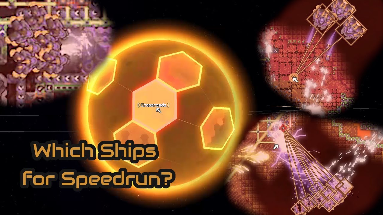 Mindustry Erekir Campaign: Which Ship Speedruns Crossroads Fastest?