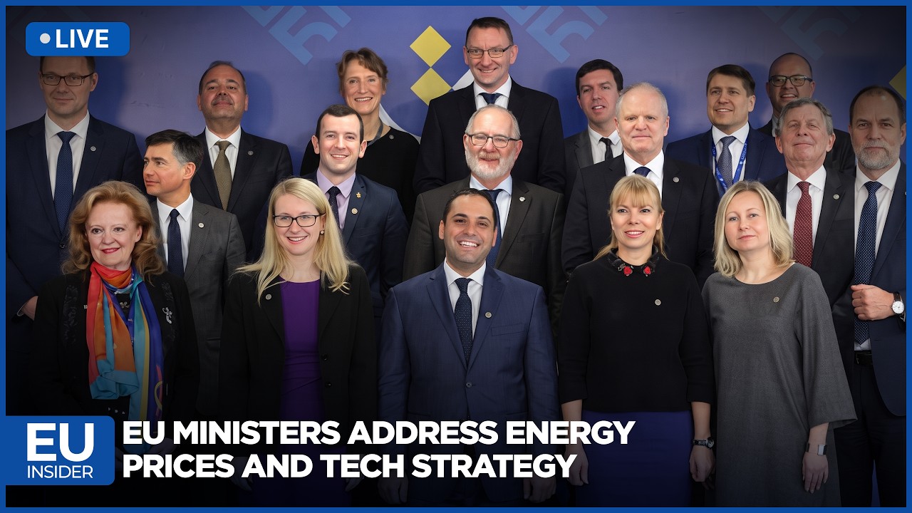 LIVE: EU Industry Ministers Arrive In Brussels To Tackle Soaring Energy Costs And AI | AC113