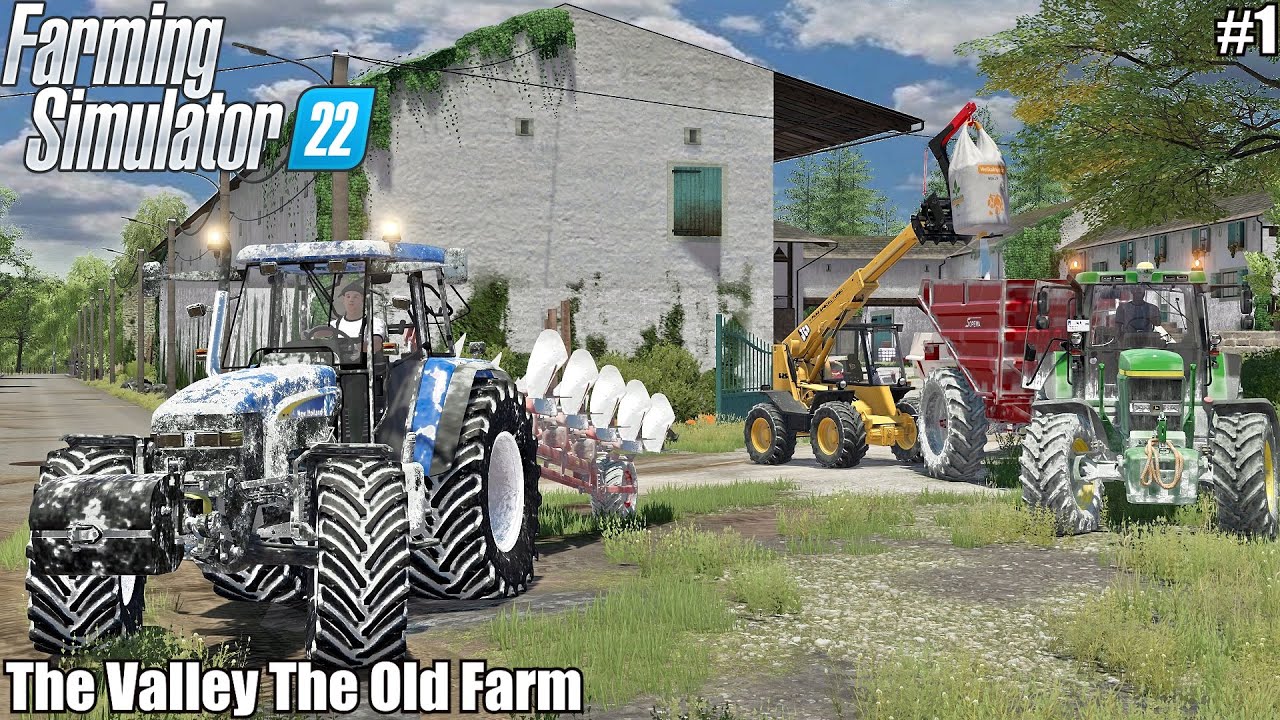 New career on This Stunning Map and Beautiful Farm│The valley the old farm │FS 22│1