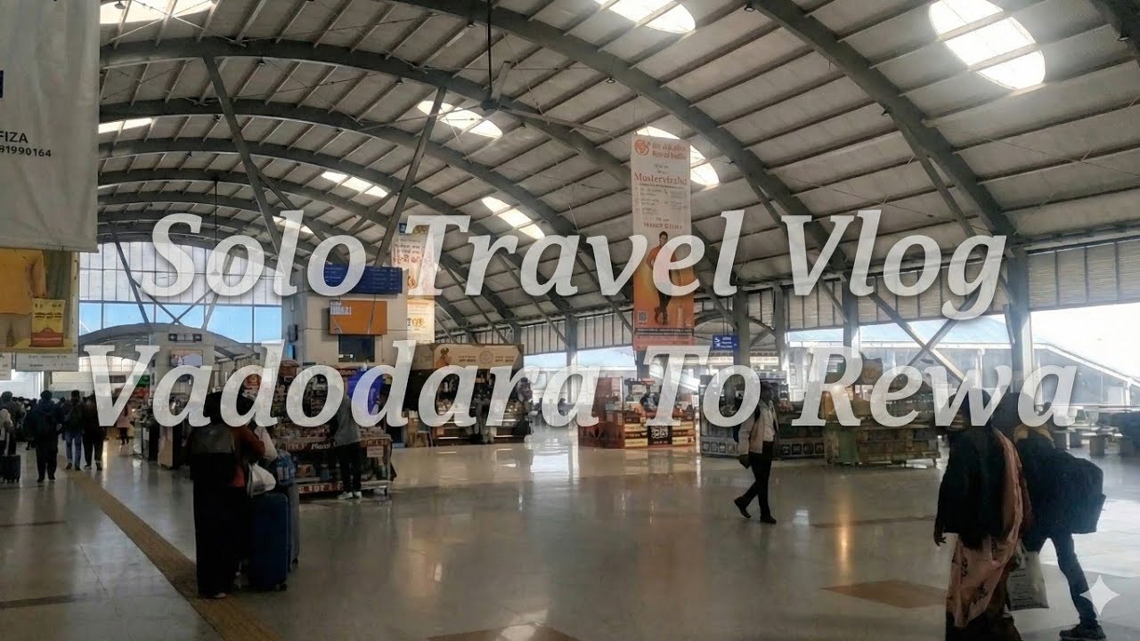 Solo Travel Vlog | Vadodara To Rewa 36 Hours Ultimate Journey #vlog #viral #youtube #travel #bhopal 