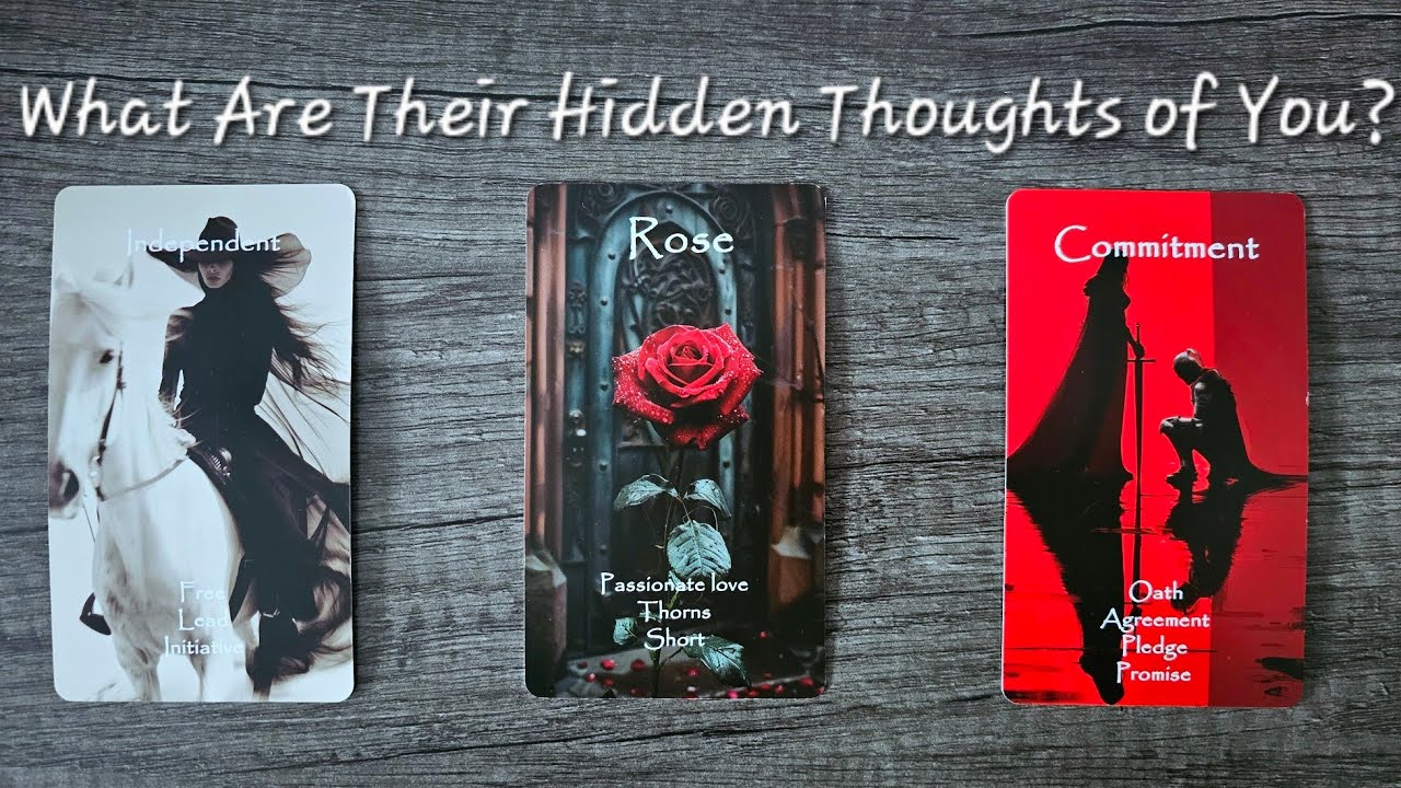 🌹💭What Are Their Hidden Thoughts of You?🌹💭Pick a Card Love Tarot Reading💫Timeless💫In-Depth 