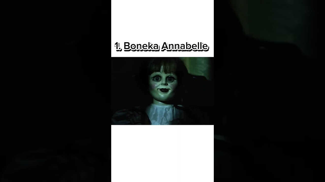 5 BONEKA PALING MENYERAMKAN DI DUNIA #Shorts #shortsvideo #bonekahantu #seram