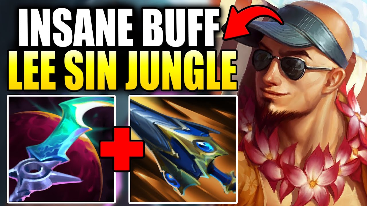 RIOT JUST GIGA BUFFED LEE SIN & IT MADE HIM THE BEST JUNGLER ON THE PATCH INSTANTLY.