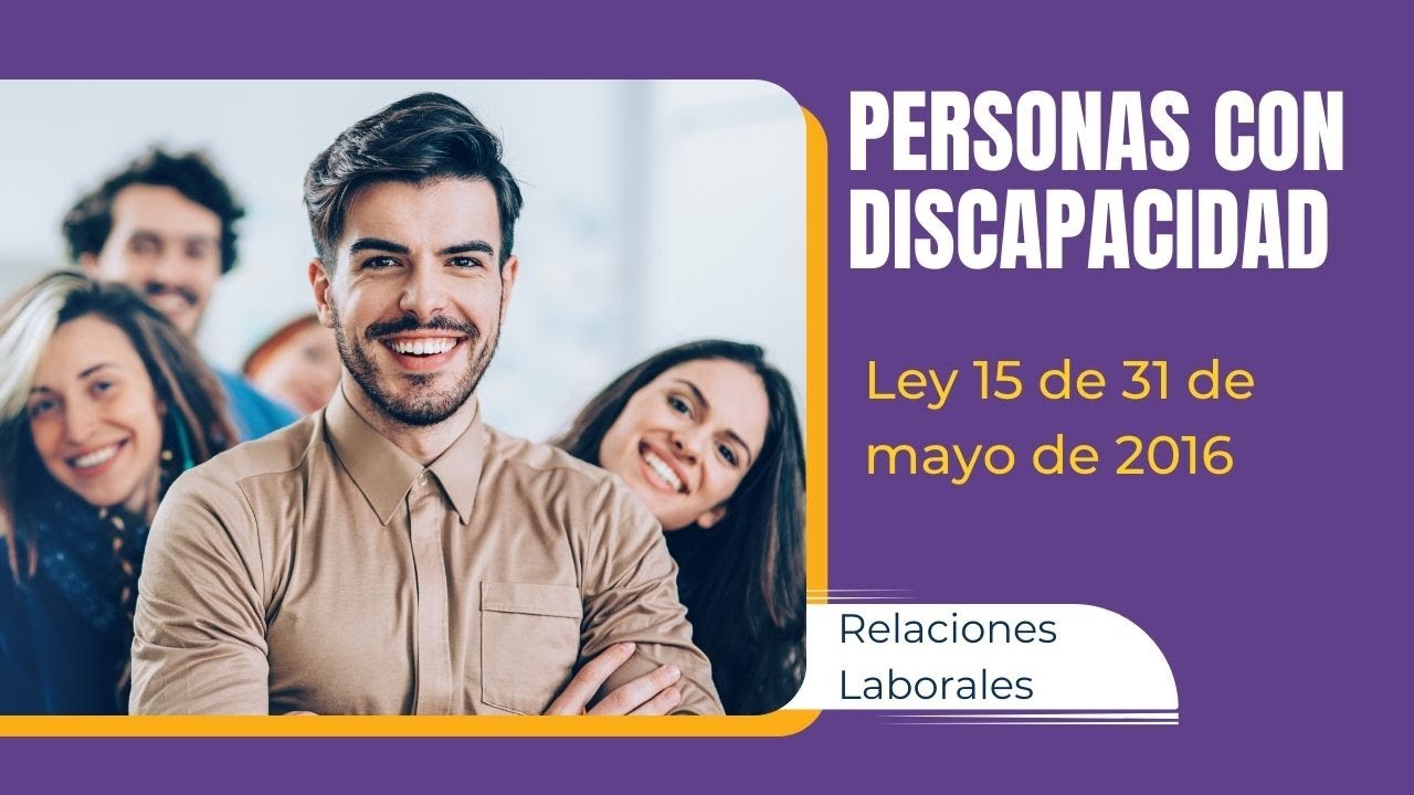 Personas con Discapacidad. Ley 15 de 31 de mayo de 2016. Panamá