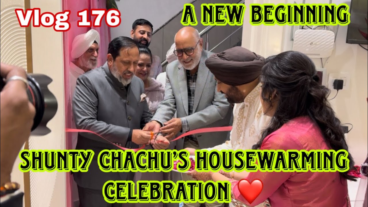 Shunty Chachu’s Housewarming Celebration❤️ || A New Beginning || Vlog 176 || Divinesoul Vlogs