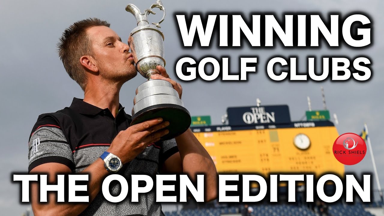 HENRIK STENSON WINNING GOLF CLUBS - THE OPEN EDITION
