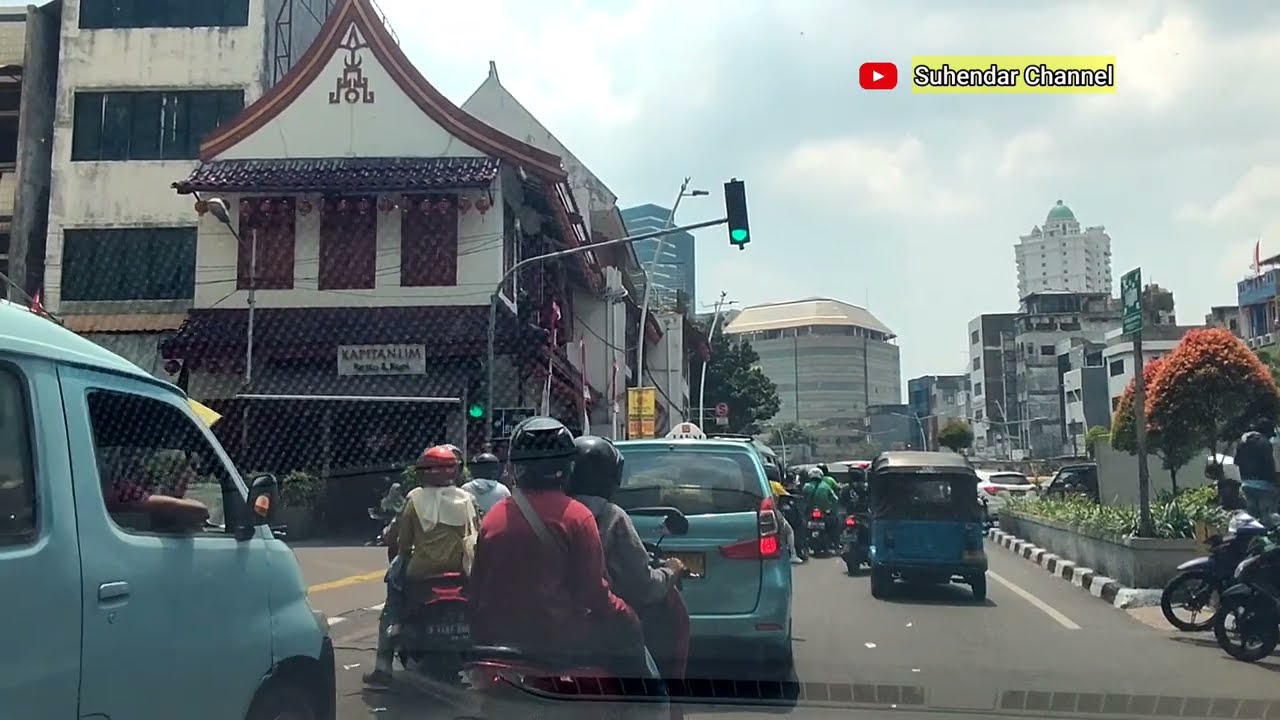Parkiran Blok A Pasar Tanah Abang Jakarta Pusat