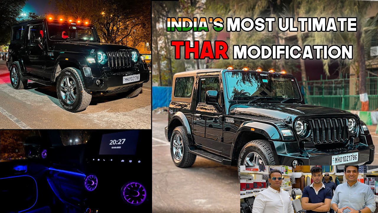 BEST THAR MODIFICATION IN TOWN!!! || HUMMER LIGHTS, INTERIOR, HEADLIGHTS & MUCH MORE || 📞7977662321