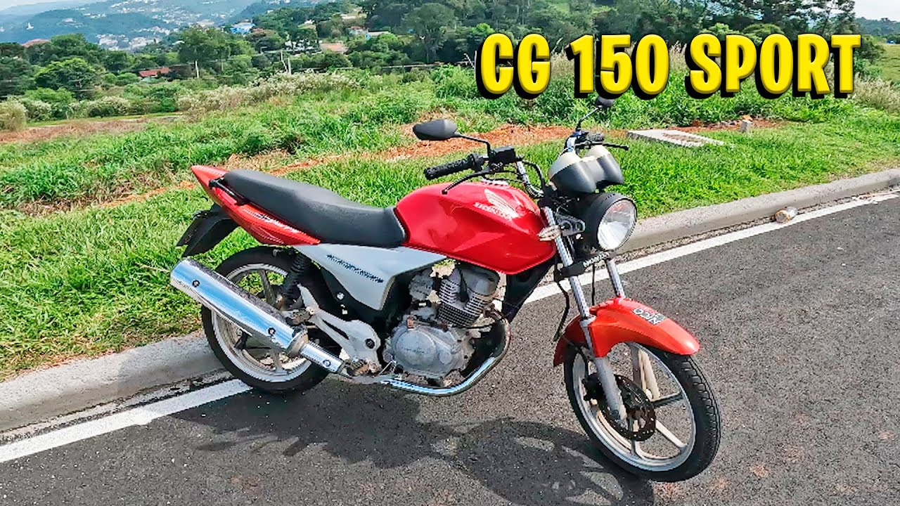 Nova moto do canal   Honda CG 150 Sport 2005