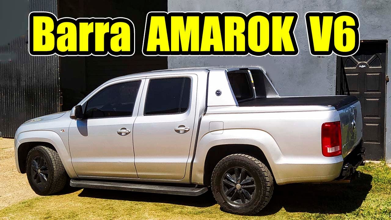 Instalamos barra Antivuelco y lona Amarok V6. Le queda Increíble 😍 // El Garage de Ivan