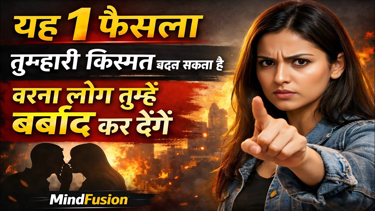 यह एक फैसला तुम्हारी किस्मत बदल सकता है, वरना लोग तुम्हें बर्बाद कर देंगे|Motivation|Phcycology 