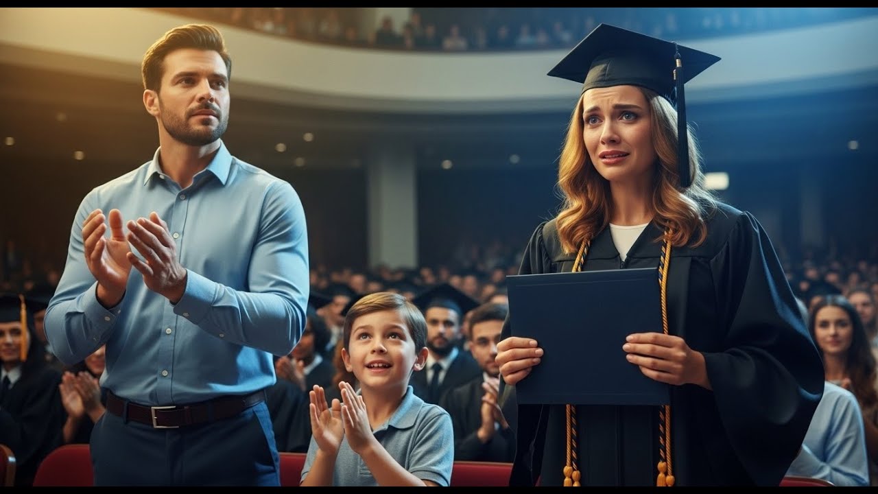 Billionaire's Daughter Abandoned at Graduation... Until a Deaf Boy Clapped