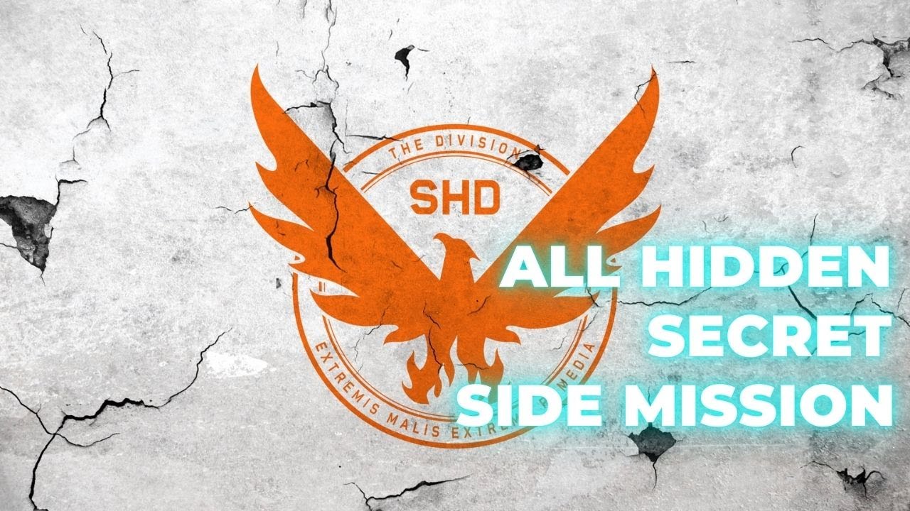 Division 2 -  Location of all 5 Hidden  -  Secret Side Missions