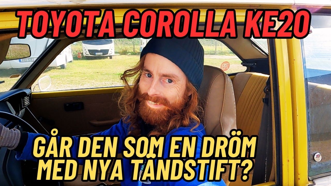 toyota corolla ke20 - termostat, tändstift och uppstart (plus annat mek och tankar framåt om bilen)