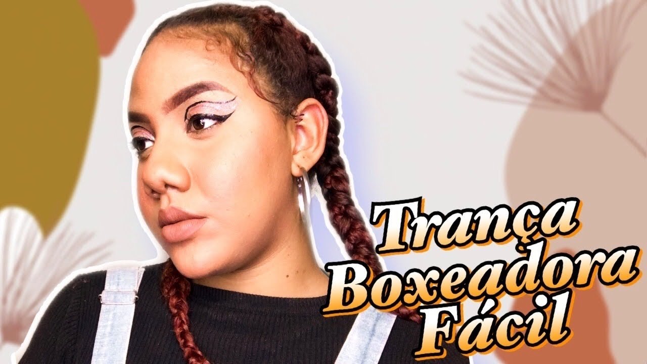 COMO FAZER TRAN&Ccedil;A BOXEADORA SOZINHA - R&aacute;pido e F&aacute;cil ✨ #shorts