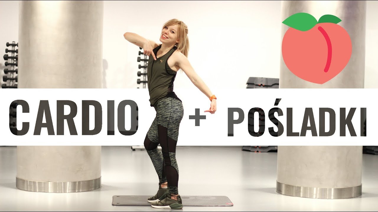 Trening CARDIO + POŚLADKI | Codziennie Fit