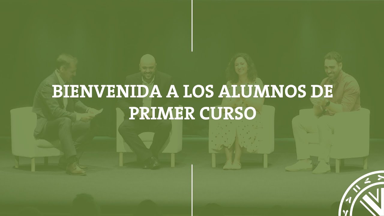 Bienvenida a los alumnos de primer curso (10:00h) Universidad Católica de Valencia