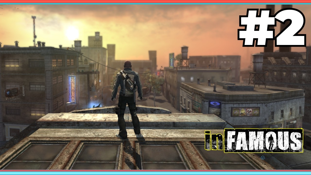 Infamous First Time Playthrough - Becoming A Hero