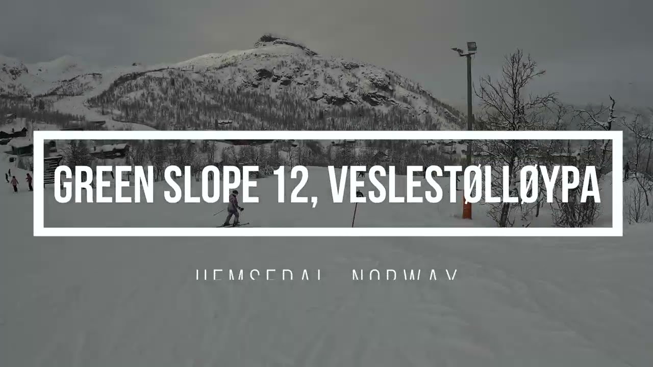 Hemsedal Green Slope 12, Veslest&oslash;ll&oslash;ypa