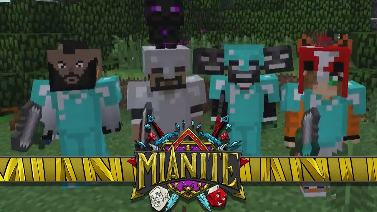 Minecraft: Mianite: THE WANG SQUAD & FIGHTING BOSSES! [S2:E6]