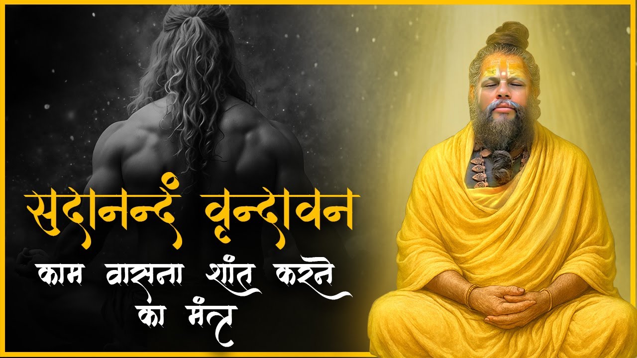 सदानन्दं वृन्दावन  | Sadanandam vrindavan | Strong Control Mantra | by Shri Hit Premanandji Maharaj