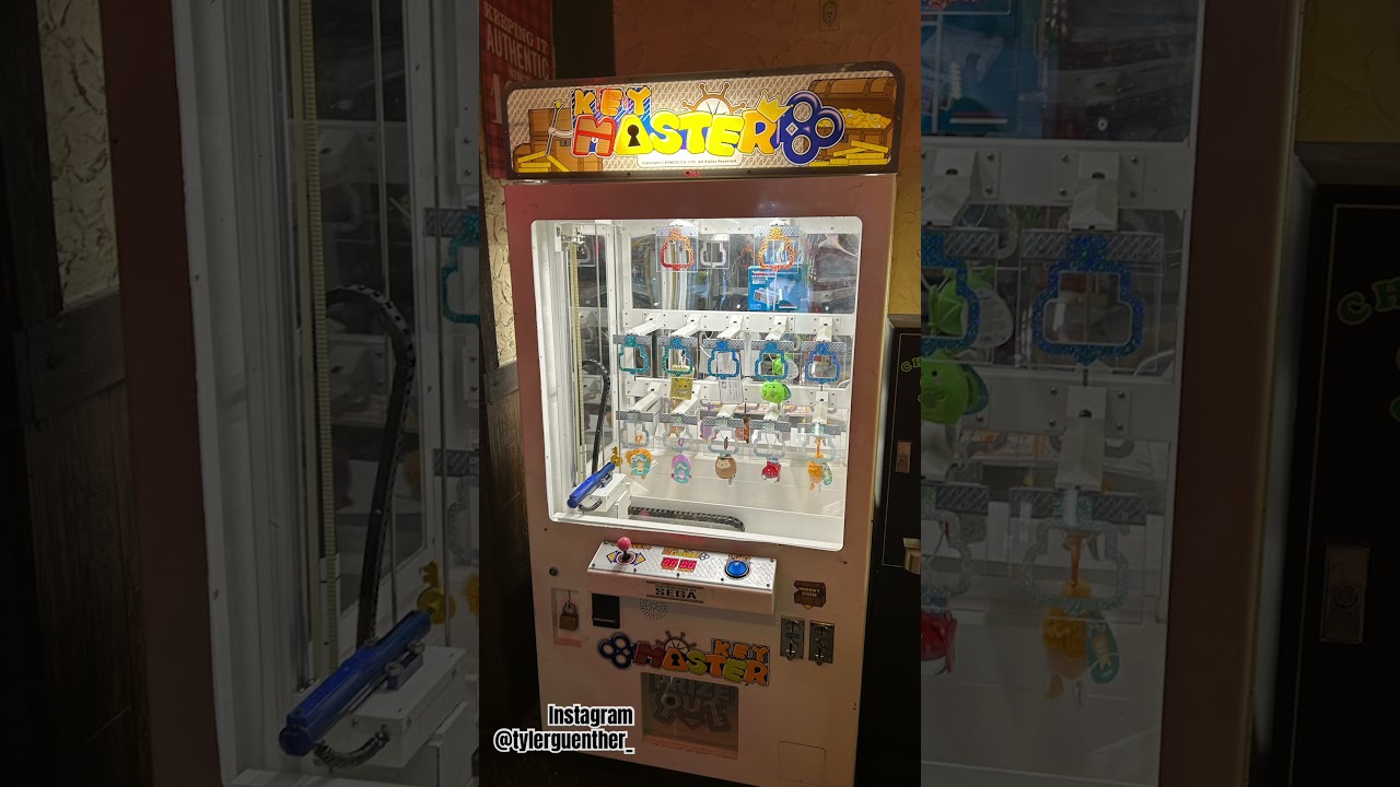 My Sega key master arcade game on location 