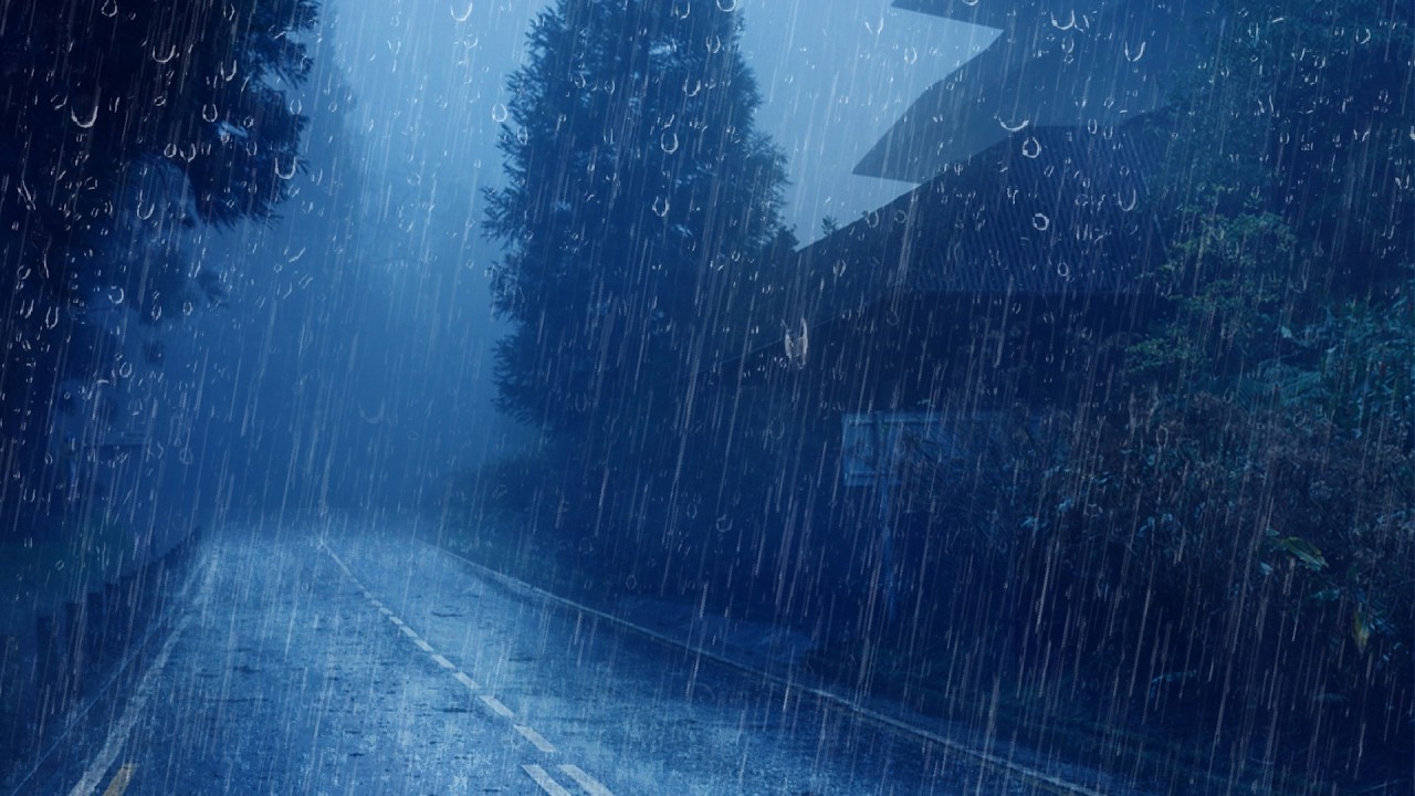 Barulho de Chuva para Dormir Profundamente ⛈ Chuva + Vento + Trov&atilde;o #55 Rain Sounds for Sleeping