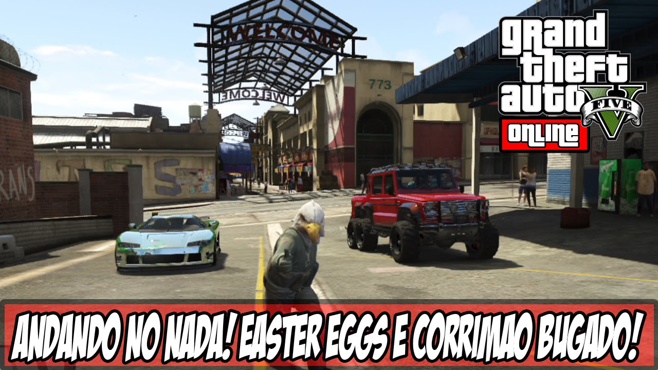 GTA V - Online - Local INSANO!  Easter Egg de Banda e Elevador Bugado!