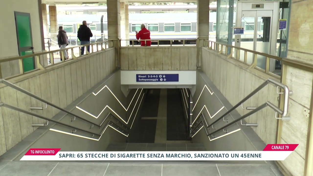 Sapri, la Polfer scopre 65 stecche di sigarette senza marchio