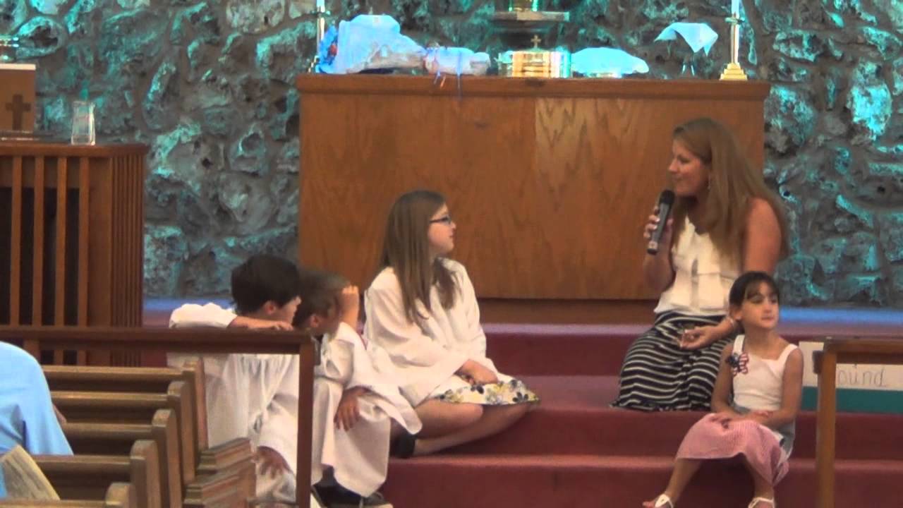 Children's Message 15 September 2013