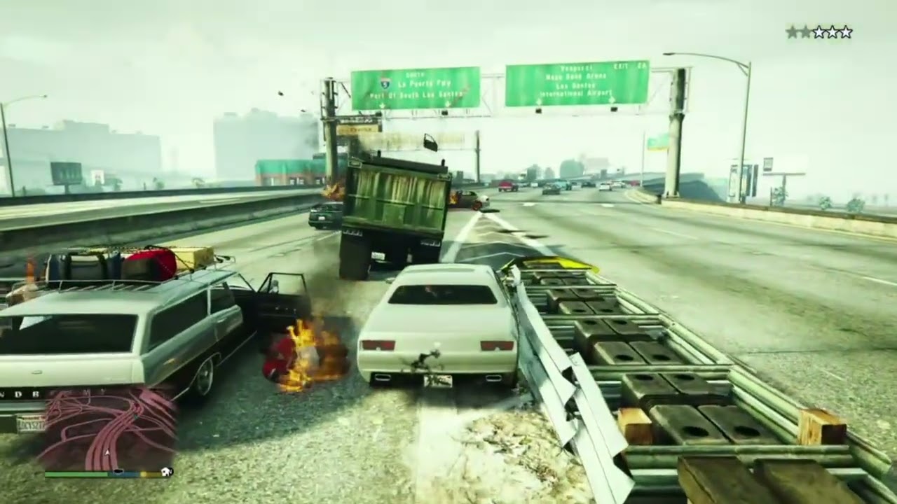 GTA 5 : Most Wanted – Citywide Destruction ! #gta