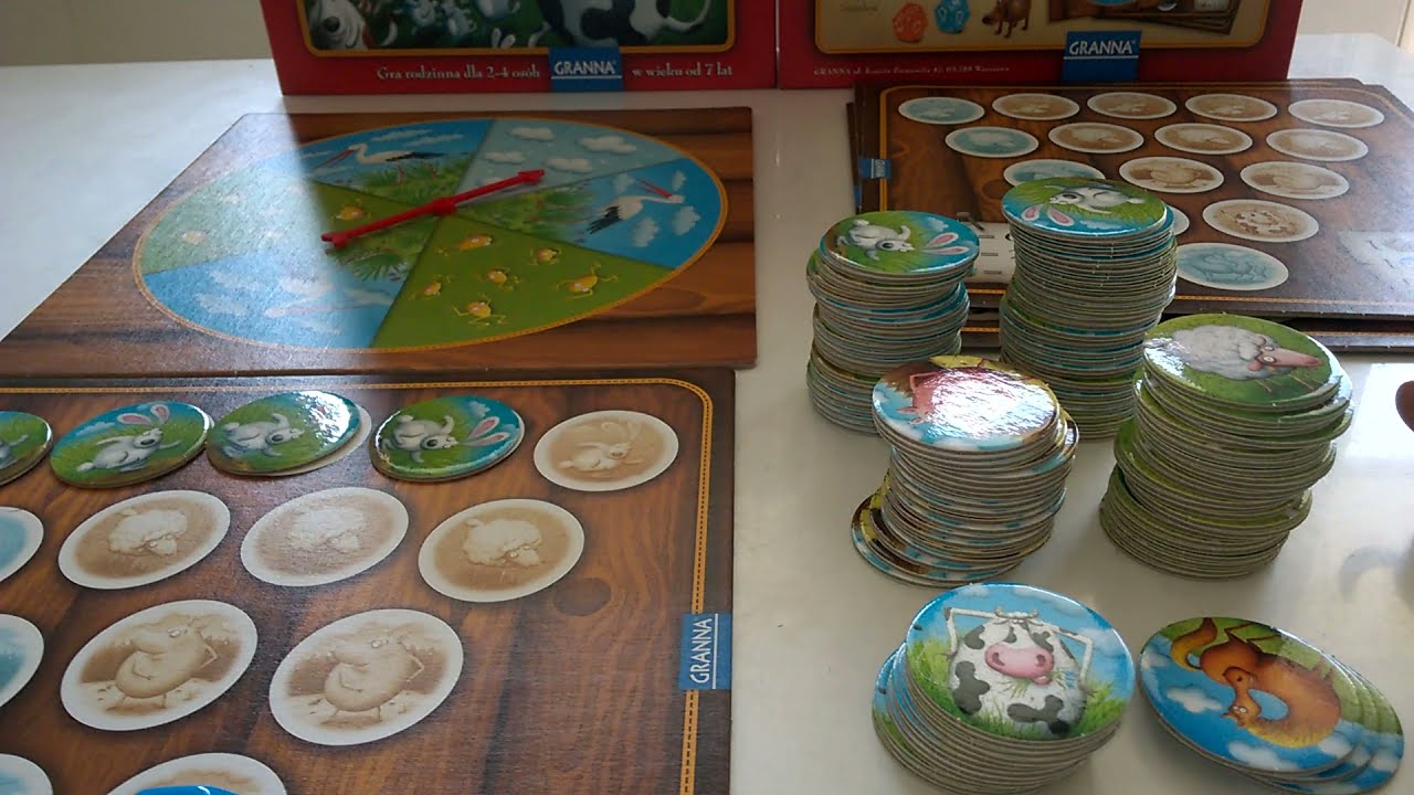 Superfarmer & Bocian - przebieg gry