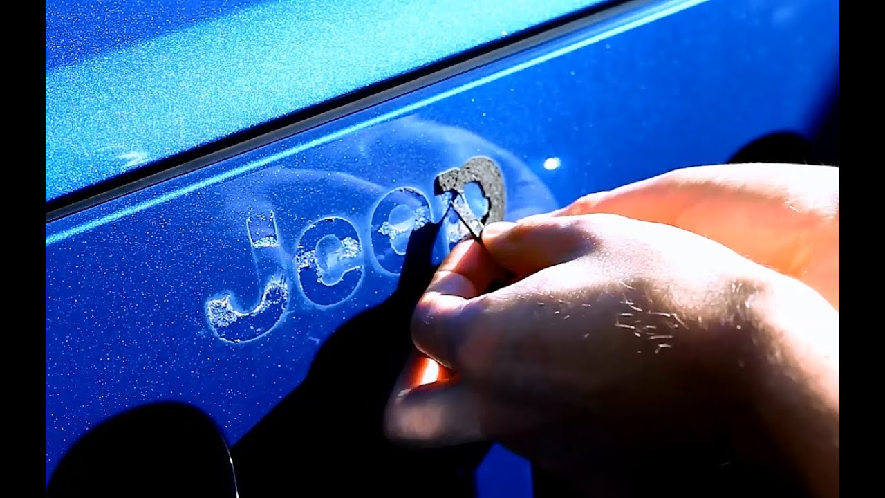 How to Debadge your Car | DIY Demo with Jeep Wrangler JK - HD