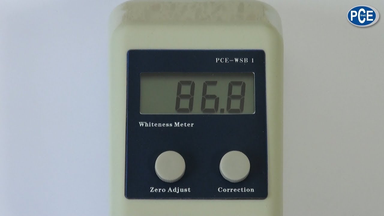 Medidor de blancura PCE WSB 1