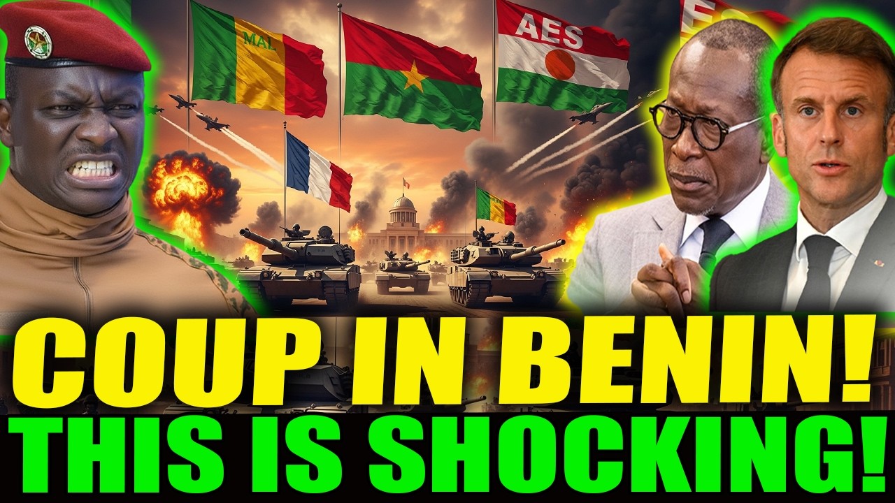 COUP IN BENIN! France Shocked After Mutiny Leader Signals Support for Traoré’s AES — Sahel Is Rising