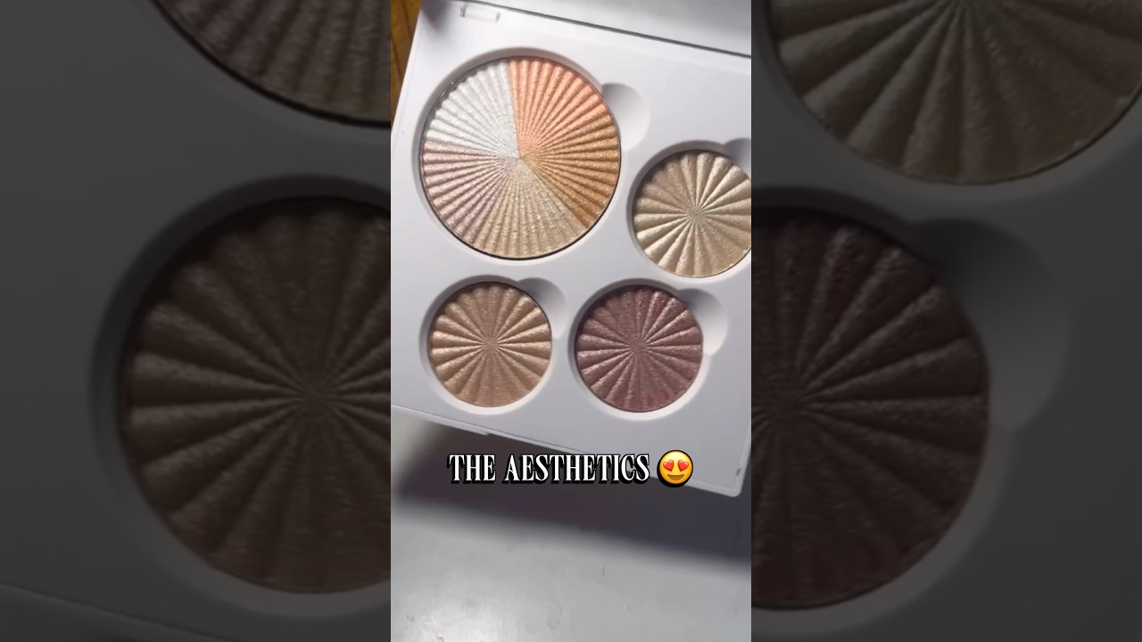 OFRA GLOW UP Highlighter Palette 🔆💖 #ofra #highlighterpalette