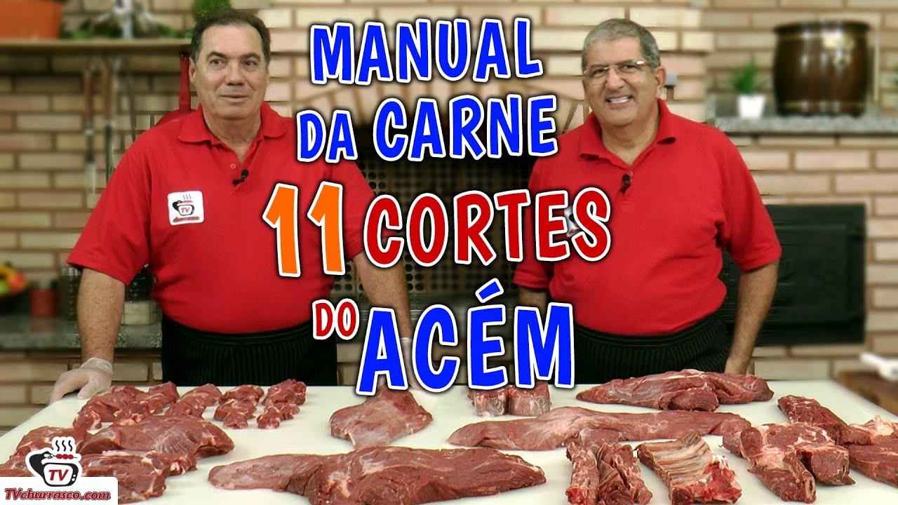 11 Cortes do Acém - MANUAL DA CARNE - CHUCK ROAST BEEF MANUAL - Tv Churrasco