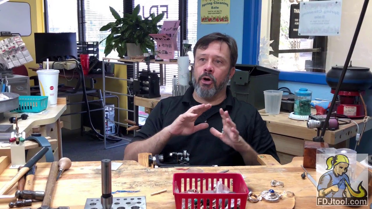 Stone Setting Demo at FDJtool's Showroom (5-24-18)