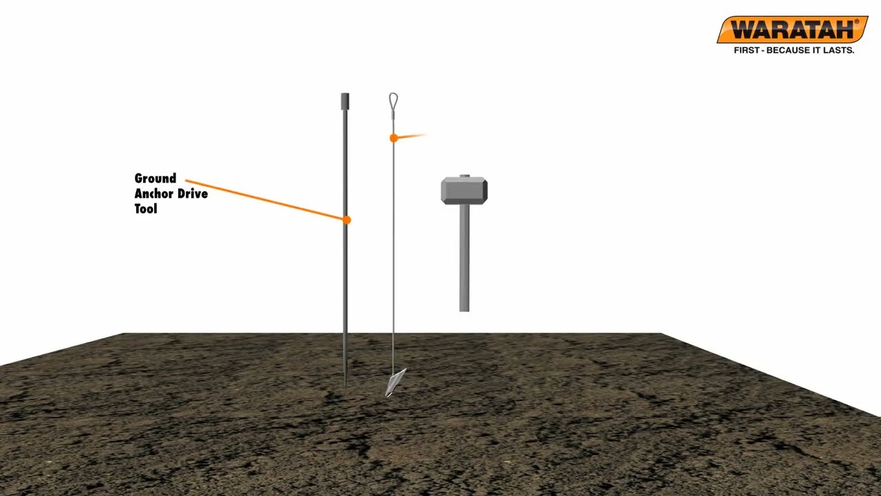 How to - Waratah Gripple Ground anchors