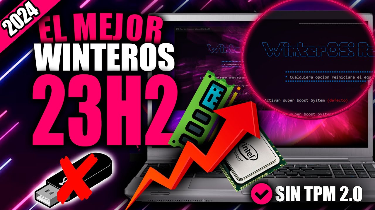 🚀&iexcl;INSTALA WinterOS 11 Rev11 23H2 * WINDOWS GAMING* / Mas Ligero MEJOR OPTIMIZADO🔥Instalalo SIN USB✅